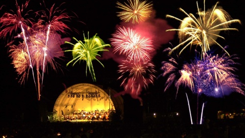 Feuerwerk Klassik am See