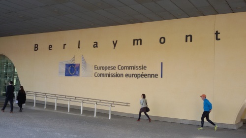 EU Gebäude Berlaymont in Brüssel