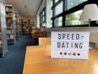 Speed Dating Schild