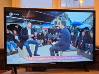 OB Conradt am 3. Mai beim ZDF Moma live vom St. Johanner Markt