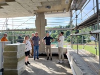 Baustelle der Kita Lindengarten