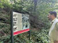 Sommertour 2024: Oberbürgermeister Uwe Conradt auf dem Brennenden Berg