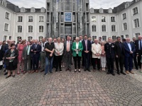 OB Conradt besucht am 14. Juli die Veranstaltung zum französischen Nationalfeiertag am Schloss