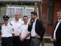 Am 17. Juli besucht OB Conradt das Zeltlager der Jugendfeuerwehren im Regionalverband Saarbrücken