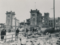 Hauptbahnhof Saarbrücken, Frühjahr 1945