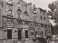 Der zerstörte Saalbau, 1948