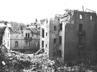 Roonstraße, fotografiert zwischen 1942 und 1944