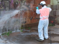 World Cleanup Day: Reinigungsaktion am Landwehrplatz