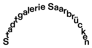 Logo Stadtgalerie Saarbrücken schwarz weiß