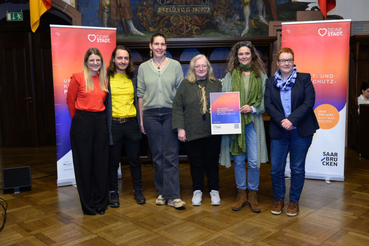 6. Platz - Netzwerk Entwicklungspolitik im Saarland e.V.